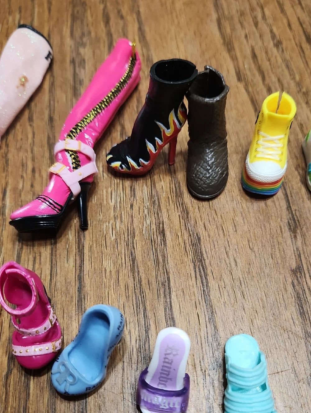 Barbie & Our Generation/Life Size Doll Mismatched Shoes